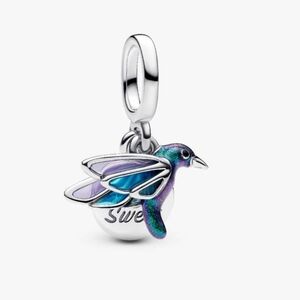 Pandora Hummingbird Charm